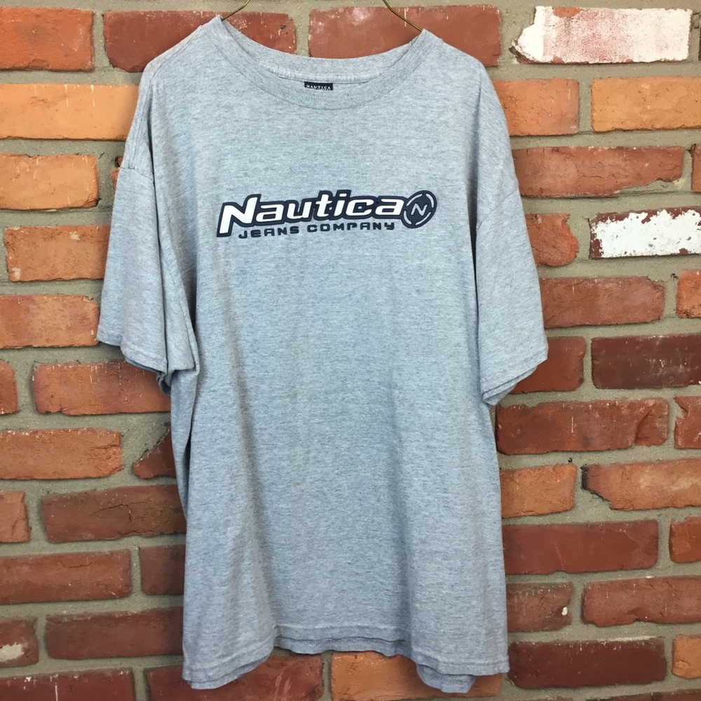 Vintage 90s nautica t shirt large